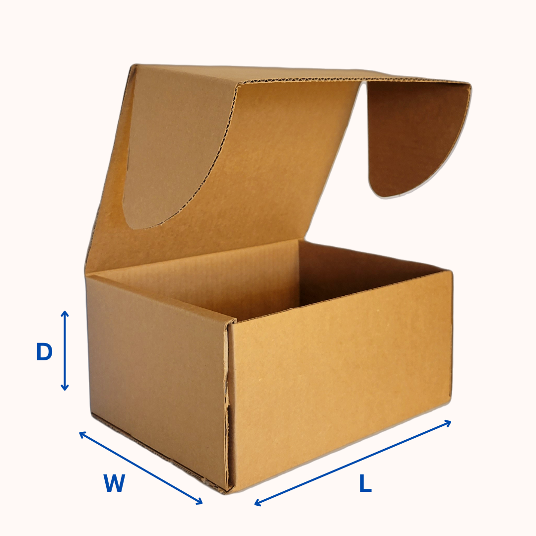 7.5L X 6.5W X 4D - Locking Tab Mailer