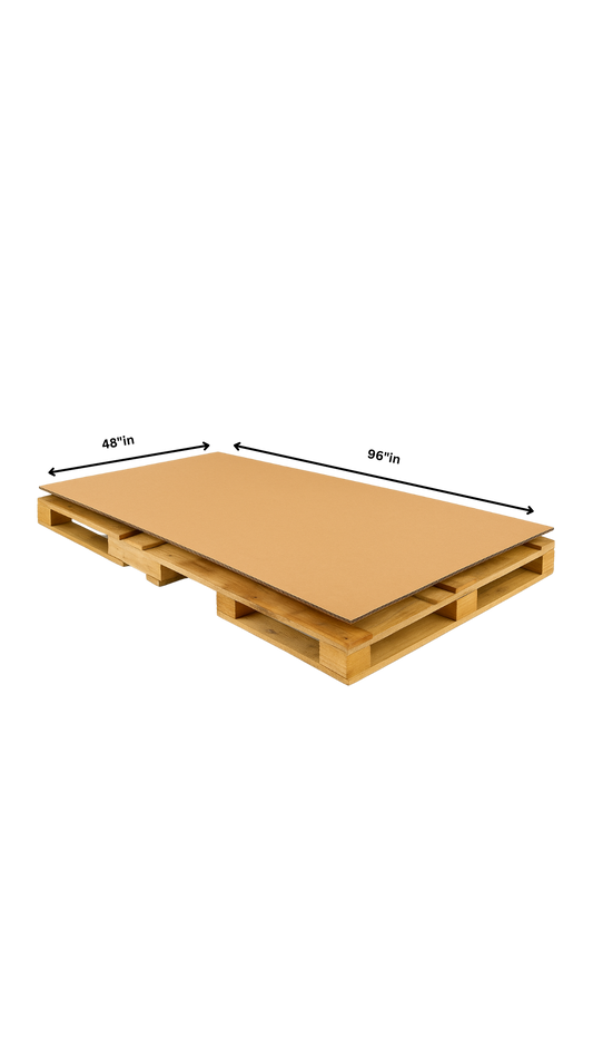 48 X 96 Pallet SHEET 32ECT C flute Kraft