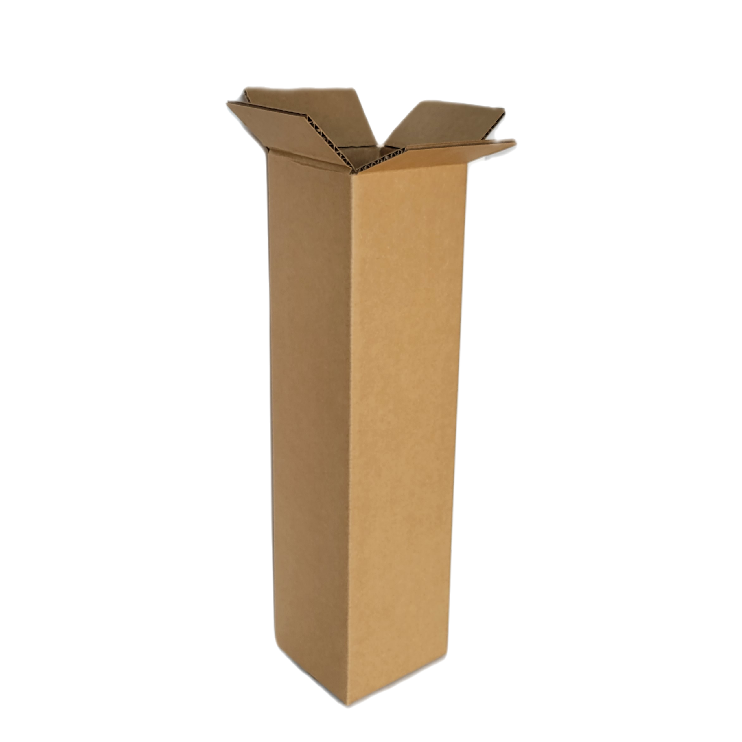 6 Rectangular Boxes 6 X 6 X 24 RSC Style Box – St. Pete Paper & Packaging